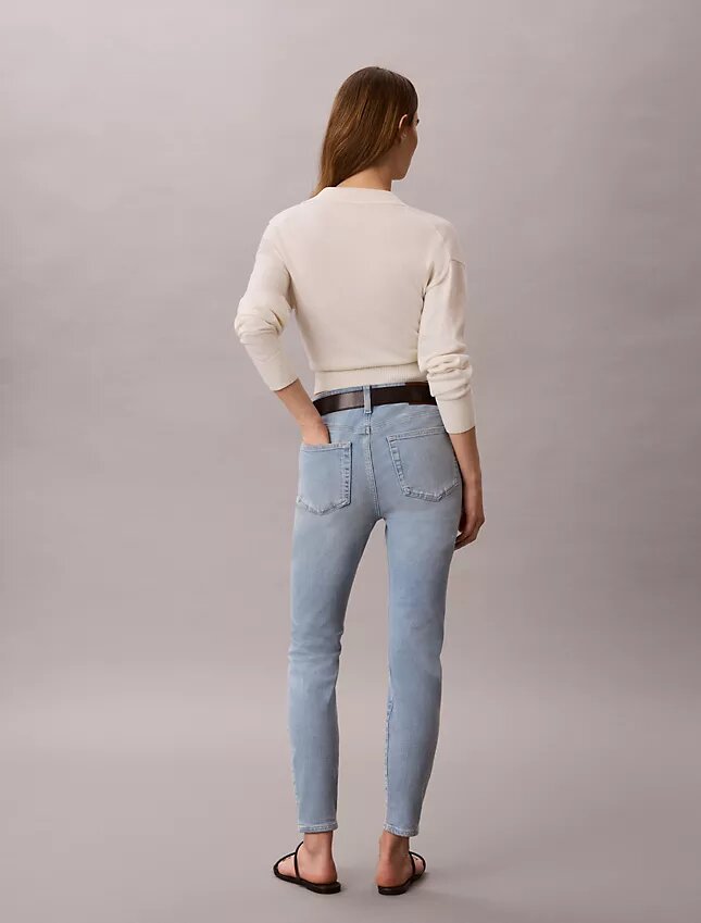Jeans skinny a vita media Jeans skinny a vita media