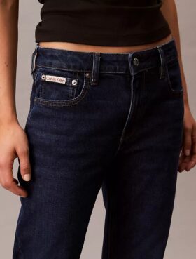 Jeans slim a vita media