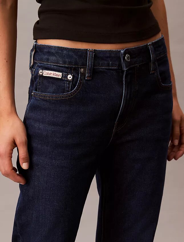 Jeans slim a vita media Jeans slim a vita media