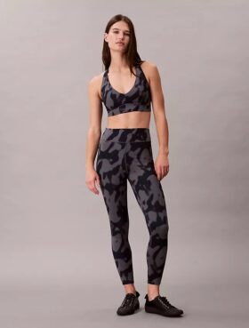 Leggings 7/8 con stampa astratta Soft Sport