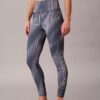Leggings a vita alta 7/8 con stampa sportiva moderna