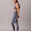 Leggings a vita alta 7/8 con stampa sportiva moderna