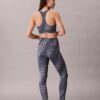 Leggings a vita alta 7/8 con stampa sportiva moderna