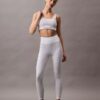 Leggings sportivi a costine