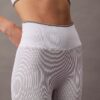 Leggings sportivi a costine