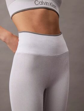 Leggings sportivi a costine