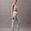 Leggings sportivi a costine