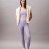 Leggings sportivi moderni a vita alta e lunghezza 7/8