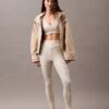 Leggings sportivi morbidi ed elasticizzati a 7/8
