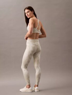 Leggings sportivi morbidi ed elasticizzati a 7/8