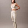 Leggings sportivi morbidi ed elasticizzati a 7/8