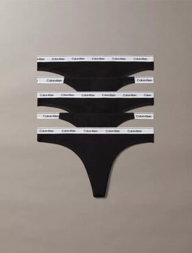 Logo Iconico Confezione da 5 Thong assortiti