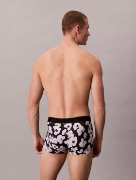 Low Rise Trunk con stampa nera CK Black