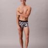 Low Rise Trunk con stampa nera CK Black