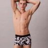 Low Rise Trunk con stampa nera CK Black
