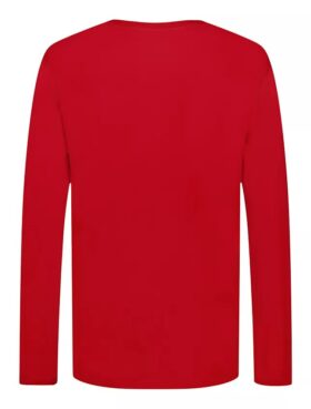 Maglietta a maniche lunghe con logo Ckj in grassetto per bambini