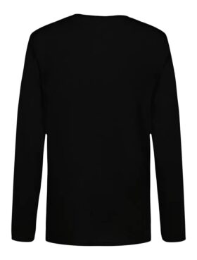 Maglietta a maniche lunghe con logo Ckj in grassetto per bambini