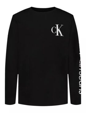 Maglietta a maniche lunghe con Monogram da bambino