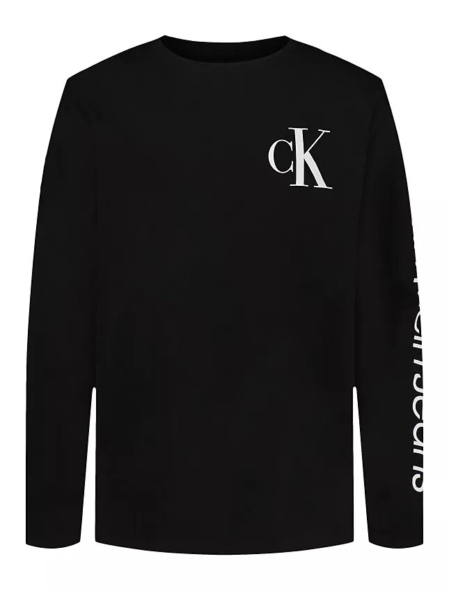 Maglietta a maniche lunghe con Monogram da bambino Maglietta a maniche lunghe con Monogram da bambino