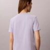 Maglietta classica con logo Calvin Script
