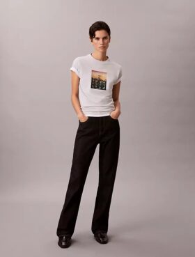 Maglietta classica con logo “City Sunset”
