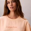 Maglietta comoda in cotone Stretch con logo Maglietta comoda in cotone Stretch con logo