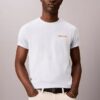 Maglietta con logo grafico Calvin Klein Diner Maglietta con logo grafico Calvin Klein Diner