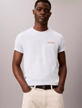 Maglietta con logo grafico Calvin Klein Diner