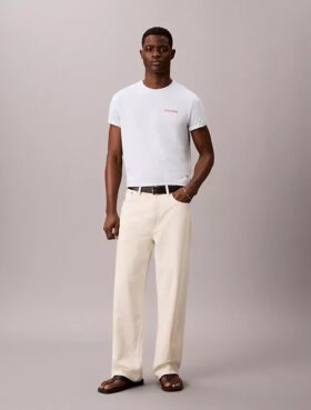 Maglietta con logo grafico Calvin Klein Diner