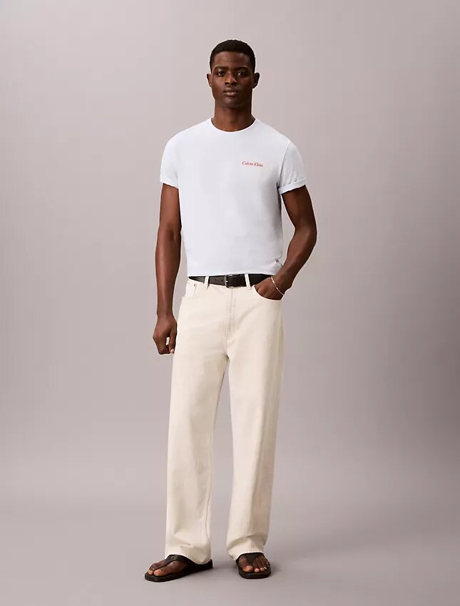 Maglietta con logo grafico Calvin Klein Diner Maglietta con logo grafico Calvin Klein Diner