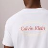 Maglietta con logo grafico Calvin Klein Diner Maglietta con logo grafico Calvin Klein Diner