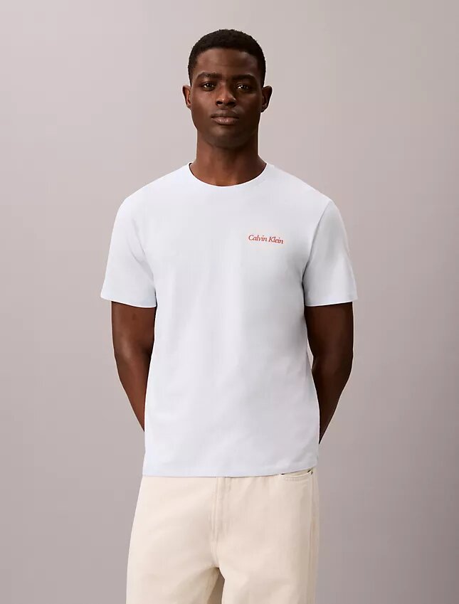 Maglietta con logo grafico Calvin Klein Diner Maglietta con logo grafico Calvin Klein Diner