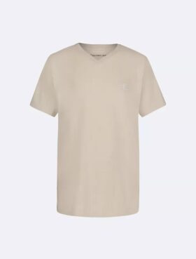 Maglietta con scollo a V e Monogram per bambini