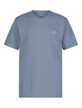 Maglietta con scollo a V e Monogram per bambini