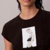 Maglietta corta con stampa Kate Moss Maglietta corta con stampa Kate Moss