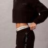 Maglietta corta in jersey di cotone con logo