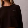 Maglietta corta in jersey di cotone con logo