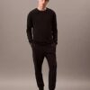 Maglietta da notte CK Black Slim a girocollo Maglietta da notte CK Black Slim a girocollo