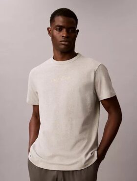 Maglietta da notte con logo Calvin Klein