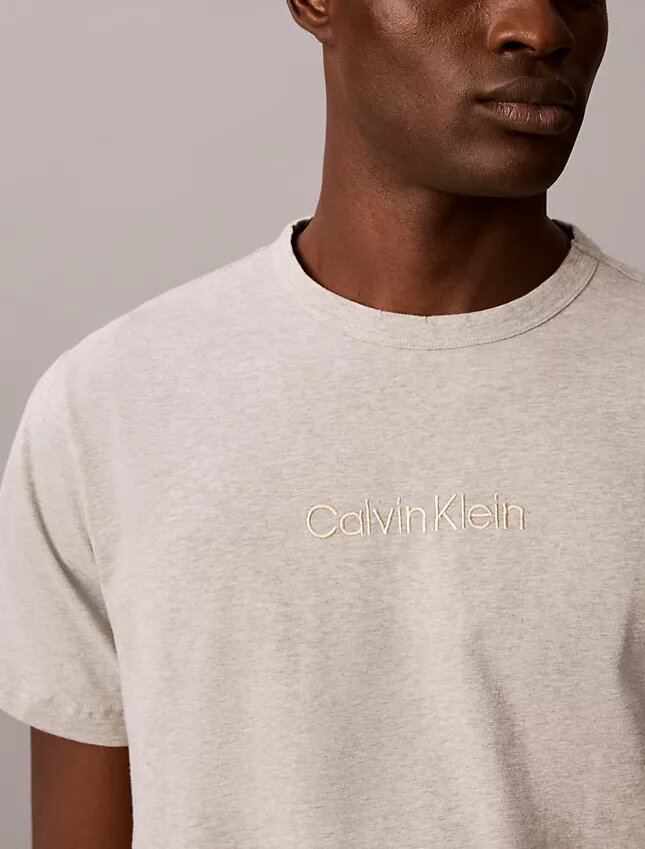 Maglietta da notte con logo Calvin Klein Maglietta da notte con logo Calvin Klein