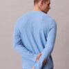 Maglietta da notte Henley in maglia a nido d’ape Maglietta da notte Henley in maglia a nido d’ape