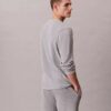 Maglietta da notte Henley in maglia a nido d’ape Maglietta da notte Henley in maglia a nido d’ape