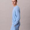 Maglietta da notte Henley in maglia a nido d’ape Maglietta da notte Henley in maglia a nido d’ape