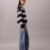 Maglietta Henley a righe varsity Maglietta Henley a righe varsity
