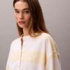 Maglietta Henley a righe varsity Maglietta Henley a righe varsity