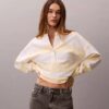 Maglietta Henley a righe varsity Maglietta Henley a righe varsity