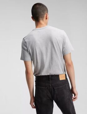 Maglietta in cotone liscio con Monogram