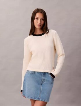 Maglietta in maglia a nido d’ape