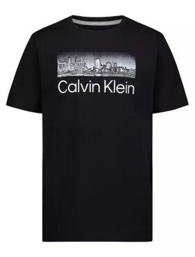 Maglietta per bambino con grafica dello skyline di New York