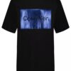 Maglietta per bambino con grafica e logo CK Be in lamina Maglietta per bambino con grafica e logo CK Be in lamina